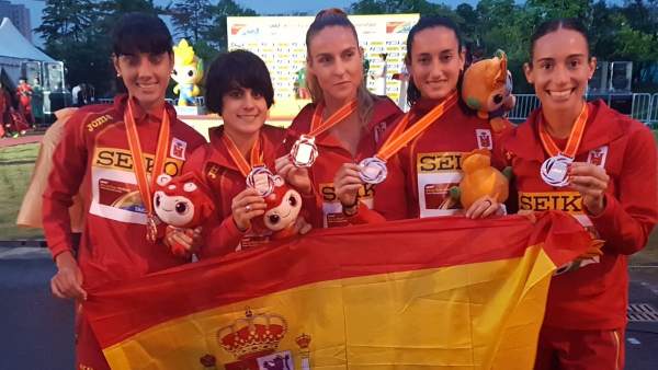 Bronce mundial español en 20km marcha. Bronce mundial español en 20km marcha.
