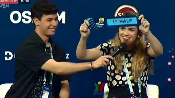 Amaia y Alfred actuarán en la primera mitad Amaia y Alfred actuarán en la primera mitad