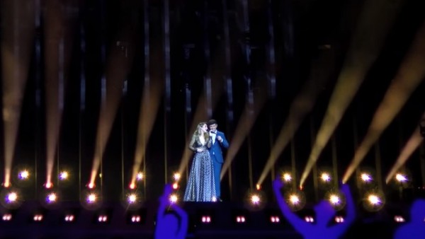 Segundo ensayo de Amaia y Alfred