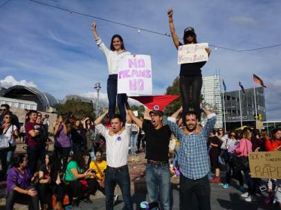 Manifestación en Melbourne