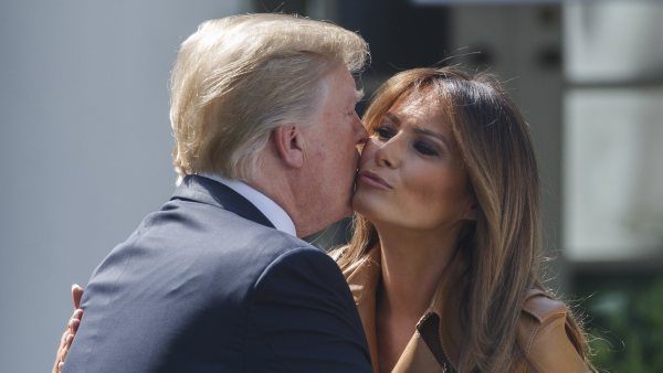 El beso de los Trump El beso de los Trump