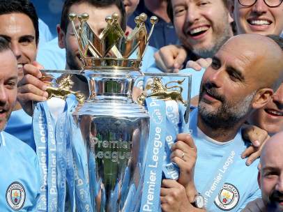El Manchester City, campeón de la Premier