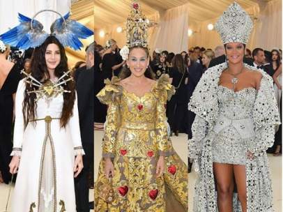 Famosas en la gala Met de 2018