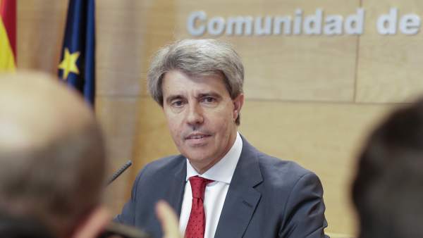 El presidente en funciones de la Comunidad de Madrid, Ángel Garrido El presidente en funciones de la Comunidad de Madrid, Ángel Garrido