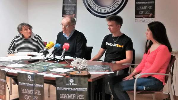 Presentación de Gran Recogida del Banco de Alimentos de Navarra. Presentación de Gran Recogida del Banco de Alimentos de Navarra.