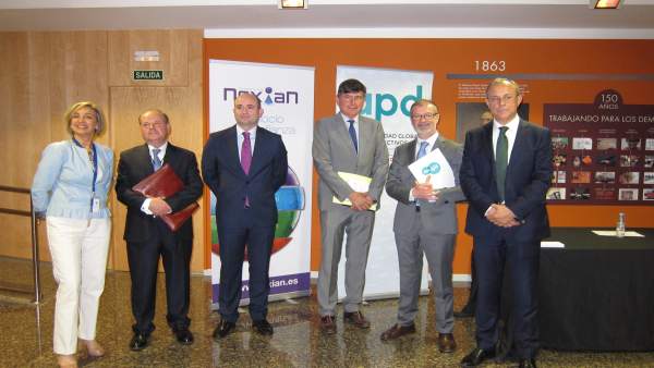 Pimentel ha impartido la conferencia hoy en Ibercaja Patio de la Infanta Pimentel ha impartido la conferencia hoy en Ibercaja Patio de la Infanta