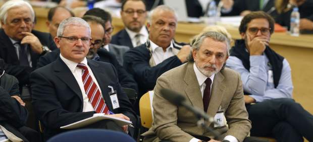 Francisco Correa, presunto cabecilla de la trama Gürtel, y Pablo Crespo