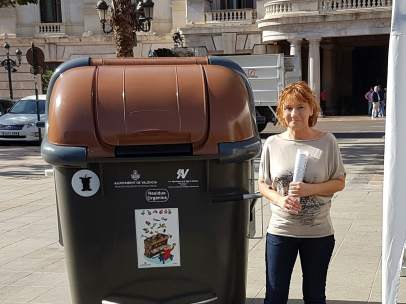 Extensión del contenedor de materia orgánica en València
