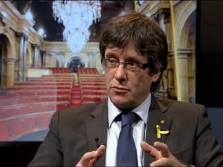 El expresidente de la Generalitat Carles Puigdemont