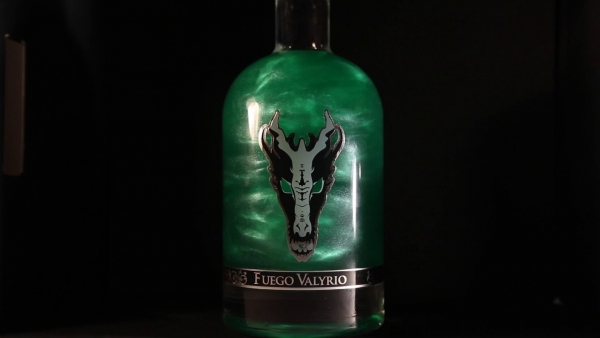 Botella de Fuego Valyrio, el licor inspirado en 'Juego de Tronos'. Botella de Fuego Valyrio, el licor inspirado en 'Juego de Tronos'.