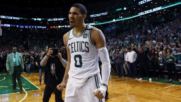 Jayson Tatum, de los Boston Celtics Jayson Tatum, de los Boston Celtics