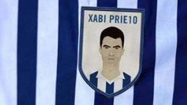El escudo de Xabi Prieto que lucirá la Real El escudo de Xabi Prieto que lucirá la Real