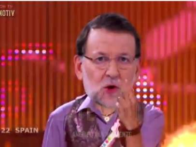 Rajoy, parodiado