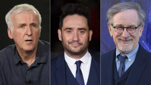 Spielberg, Bayona y James Cameron Spielberg, Bayona y James Cameron