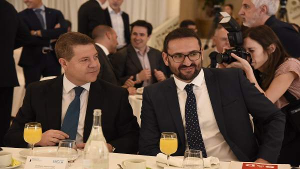 Emiliano García-Page y Sergio Gutiérrez, PSOE Emiliano García-Page y Sergio Gutiérrez, PSOE