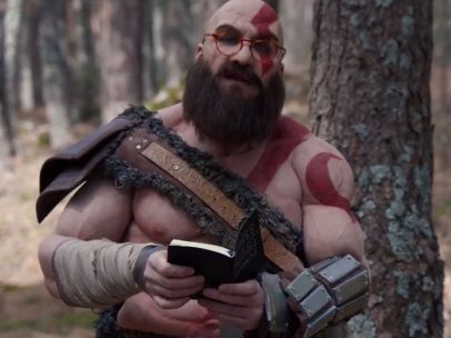 Joaquín Reyes, como Kratos de 'God of War'