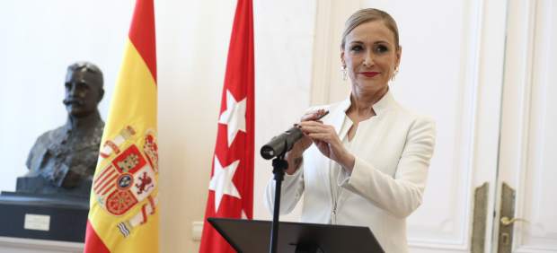Rueda de prensa de Cristina Cifuentes