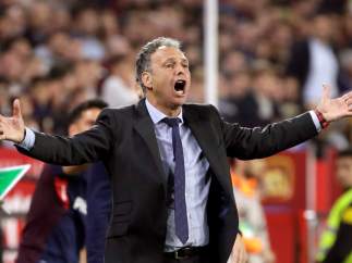 Joaquín Caparrós, técnico del Sevilla