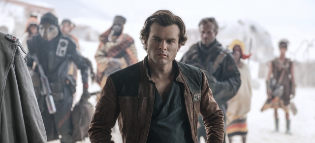 Alden Ehrenreich, en 'Han Solo: Una historia de Star Wars'.