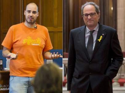 Antonio Pampliega y Quim Torra