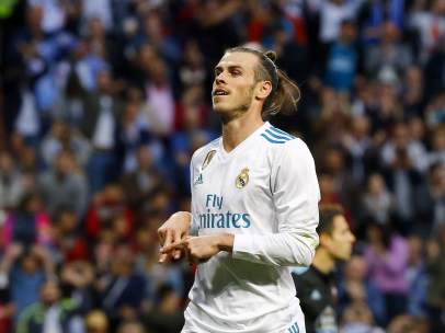 Gareth Bale celebra un gol