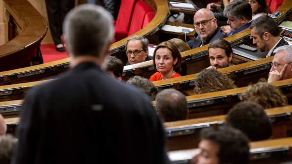 Quim Torra y Carles Rier Quim Torra y Carles Rier