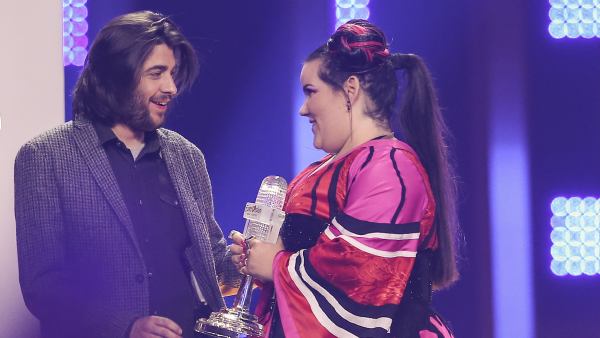 Salvador Sobral y Netta Salvador Sobral y Netta