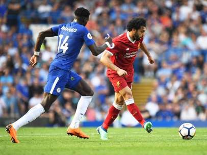 Mohamed Salah, jugador del Liverpool.