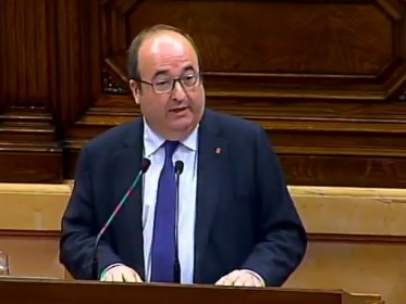 El secretario del Partido Socialista de Cataluña (PSC), Miquel Iceta.
