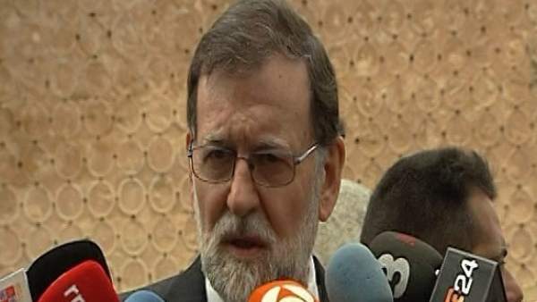 Rajoy, dispuesto a la "concordia" con Torra. Rajoy, dispuesto a la "concordia" con Torra.