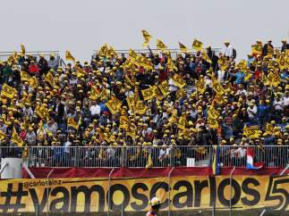 Aficionados de Carlos Sainz