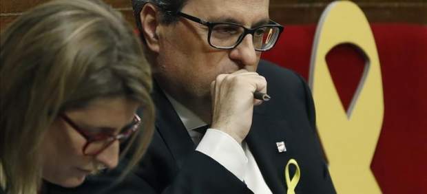 Quim Torra y Elsa Artadi