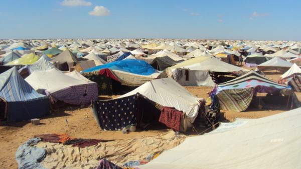 Campamento de refugiados del Sáhara. Campamento de refugiados del Sáhara.