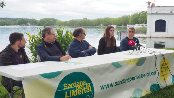Presentación de la Sardana per la Llibertat Presentación de la Sardana per la Llibertat