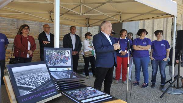 Presentación de 'La Cartuja de Monegros, echando raíces' Presentación de 'La Cartuja de Monegros, echando raíces'