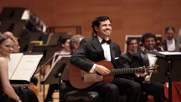 El guitarrista riojano Pablo Sáinz Villegas en una actuación El guitarrista riojano Pablo Sáinz Villegas en una actuación