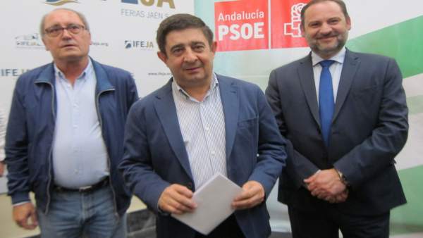 José Luis Ábalos , Francisco Reyes y Juan Cornejo José Luis Ábalos , Francisco Reyes y Juan Cornejo