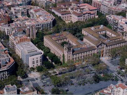El edificio histórico de la Universidad de Barcelona.