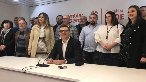 Ricardo Cortés en la presentación de su candidatura Ricardo Cortés en la presentación de su candidatura