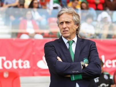 Jorge Jesus, entrenador del Sporting de Portugal.