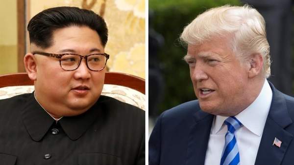 Kim Jong-Un y Donald Trump Kim Jong-Un y Donald Trump
