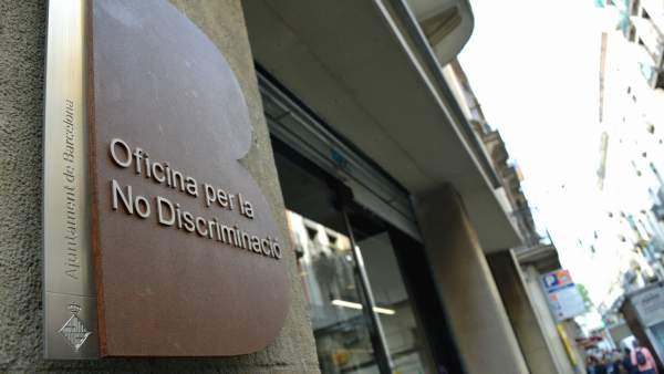 Exterior de la Oficina para la No Disciriminación de Barcelona. Exterior de la Oficina para la No Disciriminación de Barcelona.