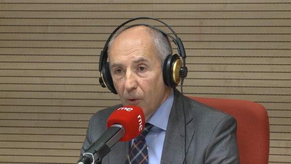 Josu Erkoreka en una entrevista para RNE Josu Erkoreka en una entrevista para RNE