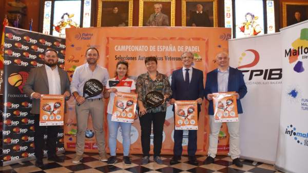 Presenntación del campeonato de España de Padel Presenntación del campeonato de España de Padel