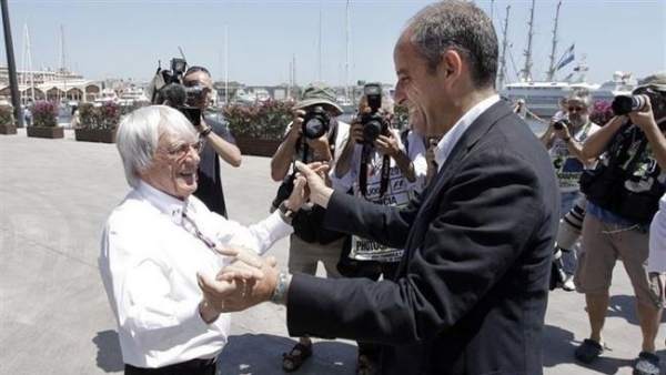 Camps va voler reunir-se amb Ecclestone per a tractar d'un nou projecte que havia "imaginat": la 'Valencia Cup' Camps va voler reunir-se amb Ecclestone per a tractar d'un nou projecte que havia "imaginat": la 'Valencia Cup'