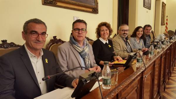 Diputados de ERC en la Diputación de Lleida Diputados de ERC en la Diputación de Lleida