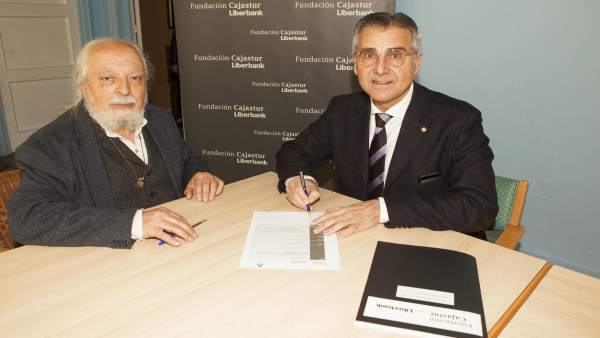 CARLOS SIÑERIZ FUNDACIÓN CAJASTUR) Y JOSÉ ANTONIO SANTACLARA ,FUNDACIÓN SILOÉ CARLOS SIÑERIZ FUNDACIÓN CAJASTUR) Y JOSÉ ANTONIO SANTACLARA ,FUNDACIÓN SILOÉ