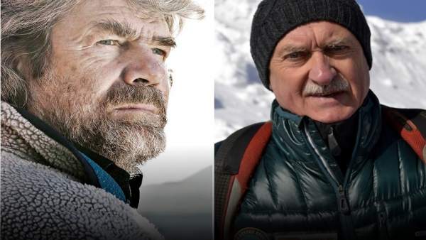 Reinhold Messner y Krzysztof Wielicki Reinhold Messner y Krzysztof Wielicki