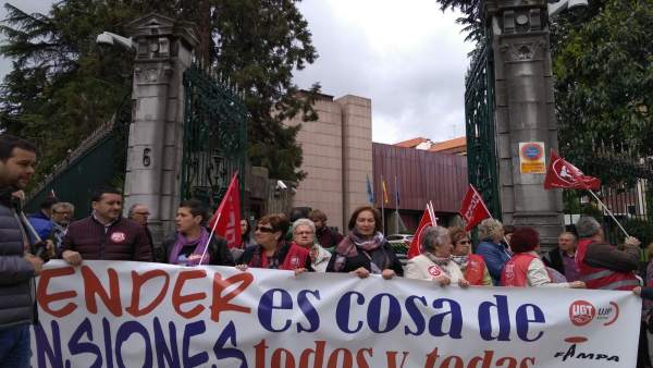 Movilización de pensionistas. Movilización de pensionistas.