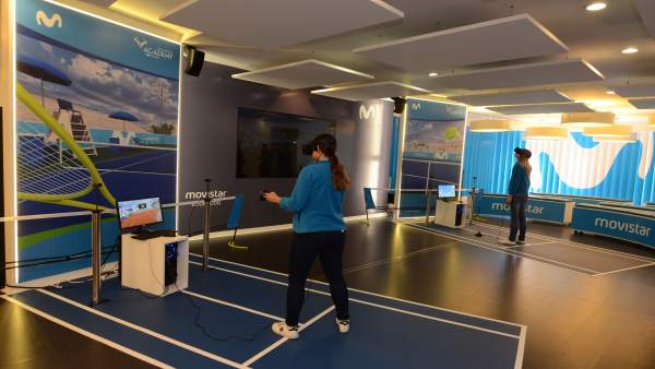 El juego de realidad virtual Rafa Nadal llega a Sevilla de la mano de Movistar El juego de realidad virtual Rafa Nadal llega a Sevilla de la mano de Movistar